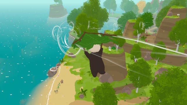 Sử dụng các vật dụng tự nhiên để di chuyển và vượt qua thử thách