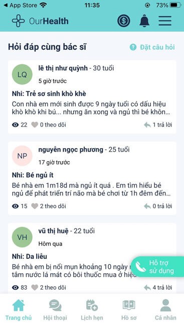 Hỏi đáp cùng bác sĩ