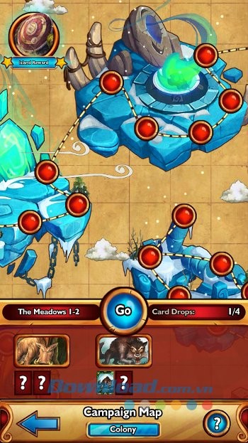 Bản đồ game Outcast Odyssey