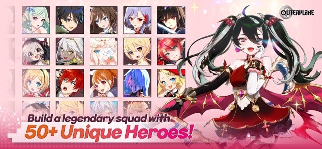 Xây dựng đội hình huyền thoại của bạn với hơn 50 anh hùng độc đáo