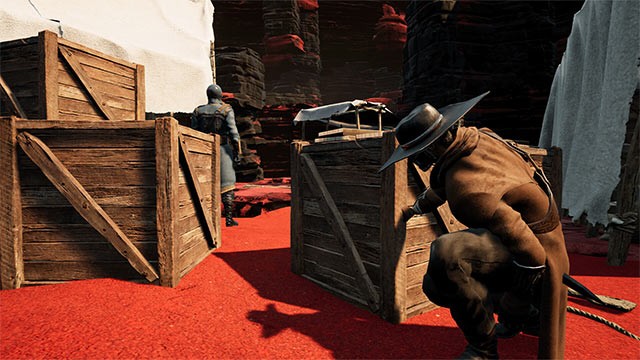 Kết hợp hành động lén lút với đấu cận chiến để hạ gục mục tiêu