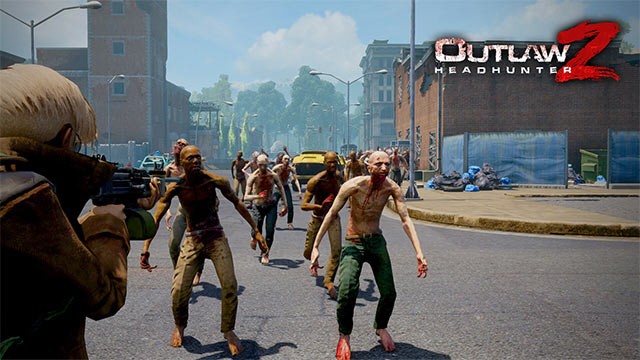 Lối chơi của OutlawZ: Headhunter pha trộn giữa bắn súng sinh tồn với cướp bóc và tiêu diệt zombie