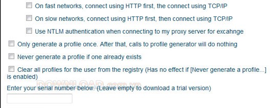 Outlook Profile Generator