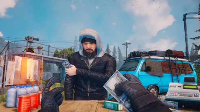 Xây dựng căn cứ, bảo vệ người sống sót và kiếm tiền từ họ