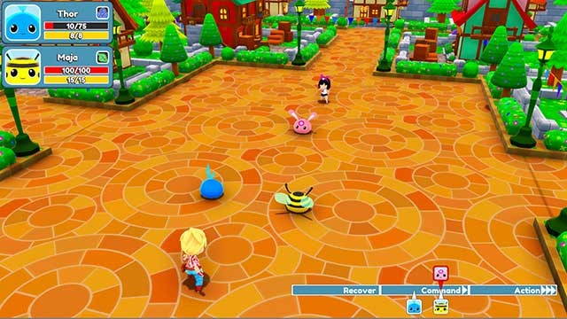 Chiến đấu chống lại những nhà huấn luyện Blob khác