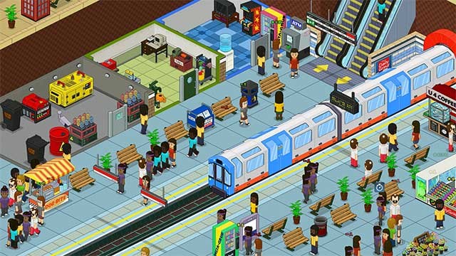 Overcrowd: A Commute 'Em Up là game quản lý ga tàu điện ngầm sôi động