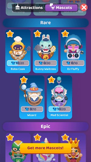 Thuê nhiều linh vật vui nhộn khác nhau