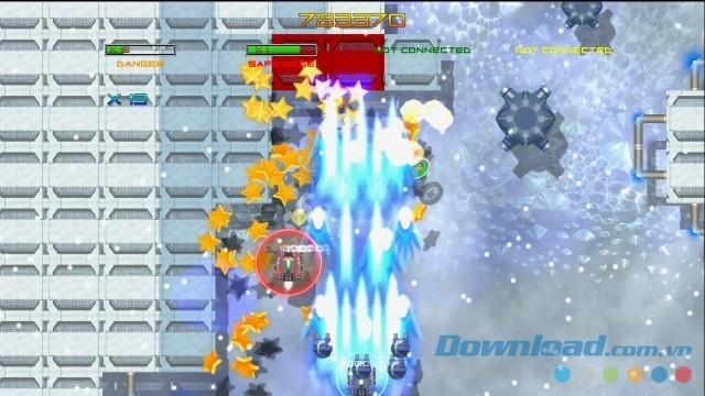 Đạn của phi thuyền sẽ ngày càng to và có sức công phá kinh khủng hơn sau khi được nâng cấp