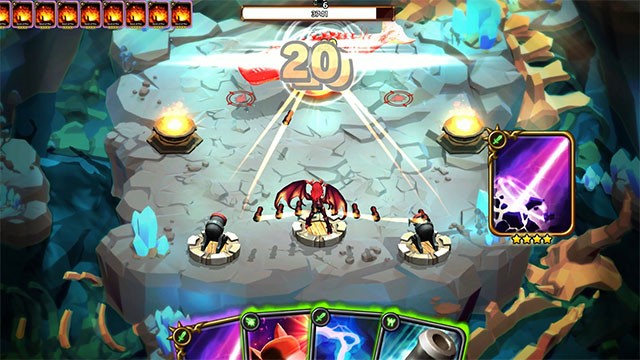 Game Overdungeon kết hợp cả yếu tố chiến thuật thời gian thực ngẫu nhiên
