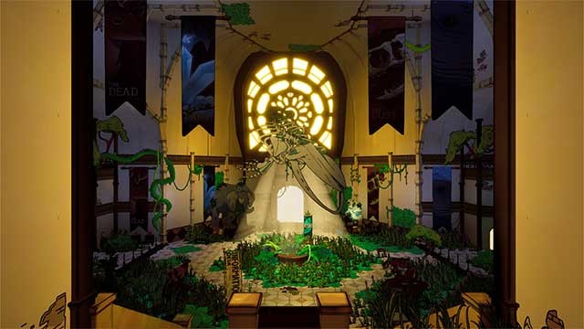 Chiến đấu với kẻ thù nấm và các hiện vật trong viện bảo tàng