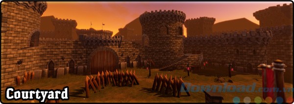 Courtyard trong Overpower