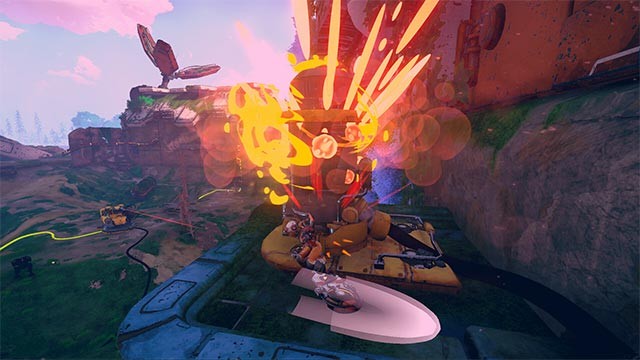 Lối chơi của OVERRIDER pha trộn giữa phiêu lưu hành động và tốc độ