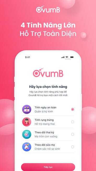 4 tính năng lớn, hỗ trợ toàn diện