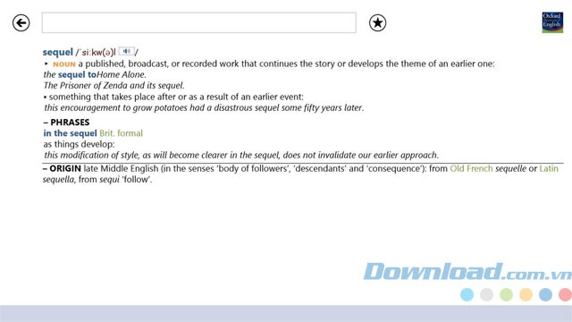 Từ điển đa năng cho học tập, công việc