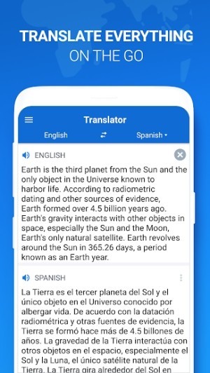 Dịch từ, cụm từ hoặc cả đoạn bất cứ lúc nào