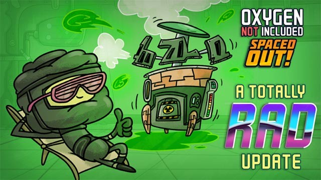 Bản cập nhật Spaced Out! - A Totally Rad cuar Oxygen Not Included game