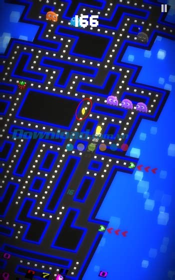 Dũng sĩ Pacman trong PAC-MAN 256