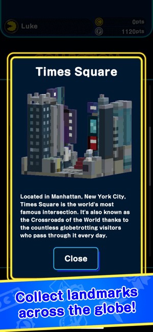 Thu thập các địa danh trên thế giới