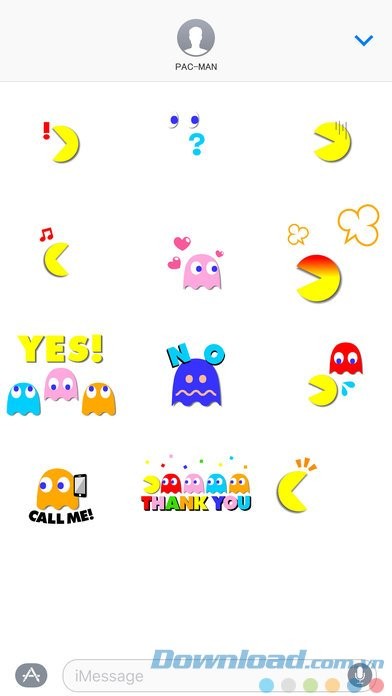 Bộ sticker cho iMessage
