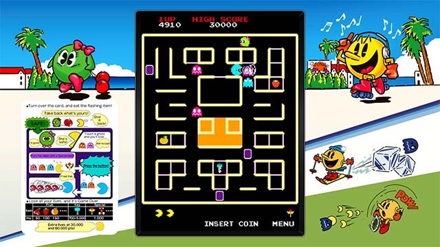 Chơi game PAC MAN cổ điển hoặc mới, tất cả gói gọn trong 1 phiên bản PAC-MAN trên Steam