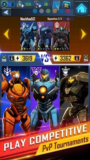 Cạnh tranh trong các giải đấu PvP khốc liệt