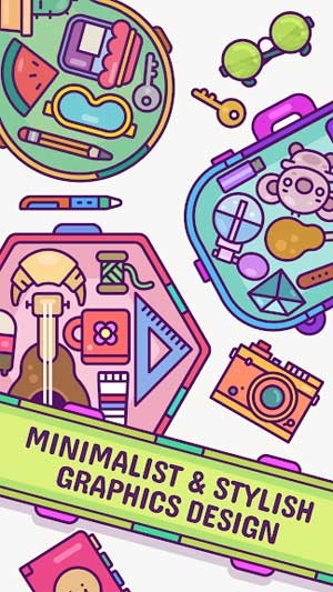 Game có đồ họa dễ thương và đầy màu sắc