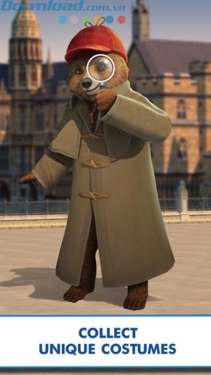 Thu thập các vật phẩm tùy chỉnh diện mạo cho chú gấu