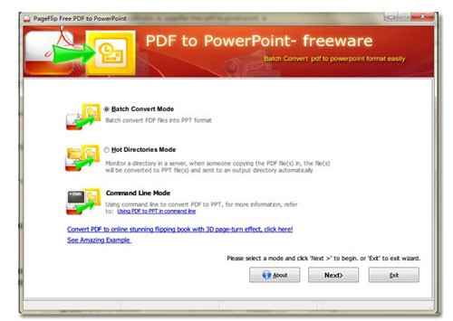 PageFlip Free PDF to PowerPoint