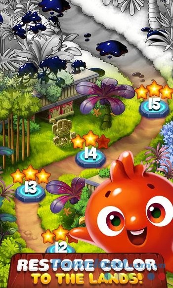 Tham gia game Paint Monsters để khôi phục lại thế giới màu sắc
