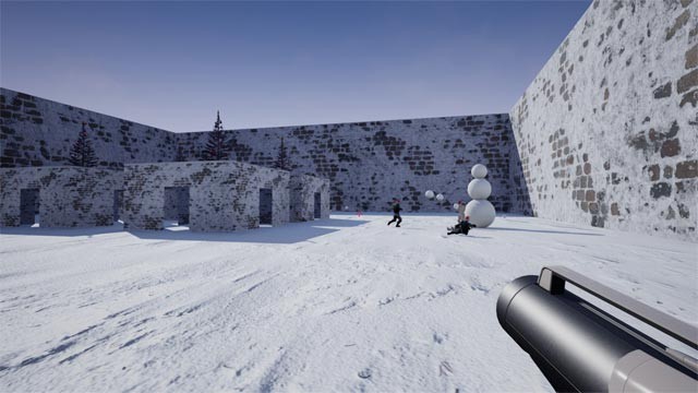 Chinh phục 6 map khác nhau trong game Paint Ball