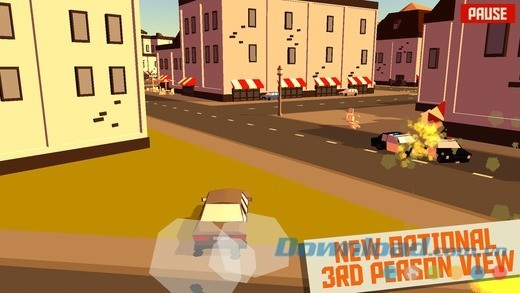 Pako - Car Chase Simualator cho iOS bổ sung nhiều tùy chọn và màn chơi hấp dẫn hơn