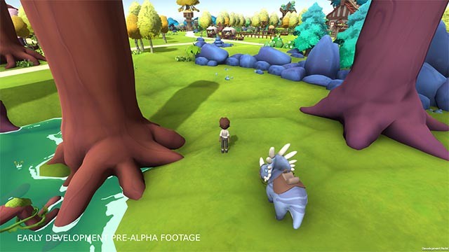 Cưỡi rồng khám phá thế giới tươi đẹp trong game Paleo Pines PC