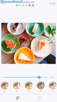 chụp ảnh đồ ăn