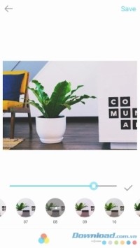 Palette Navy cho Android chỉnh màu thời gian thực