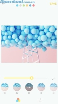 màu xanh mát mắt