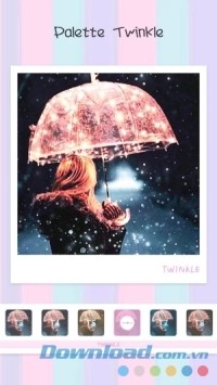 Palette Twinkle cho Android thêm lấp lánh vào ảnh