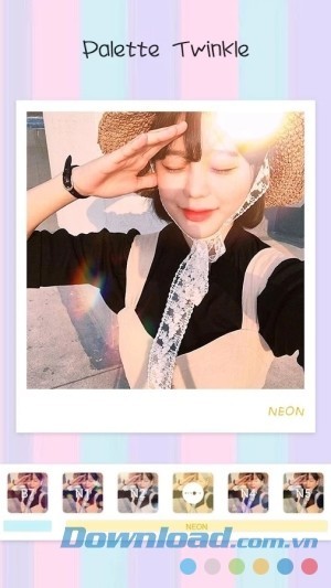 Palette Twinkle cho Android chụp ảnh tuyệt đẹp