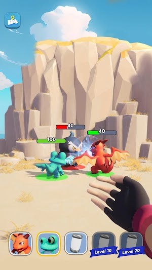 Thành lập đội quái thú và đưa đi chiến đấu