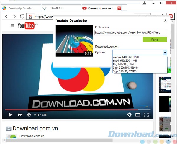 Tải video nhanh chóng