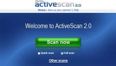 Panda activescan