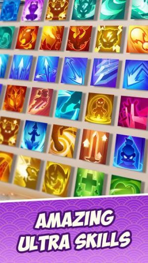 Các kỹ năng mạnh mẽ, độc đáo