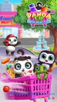 Game vui Panda Lu Baby Bear City cho Android