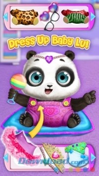 Game thời trang Panda Lu Baby Bear City cho Android