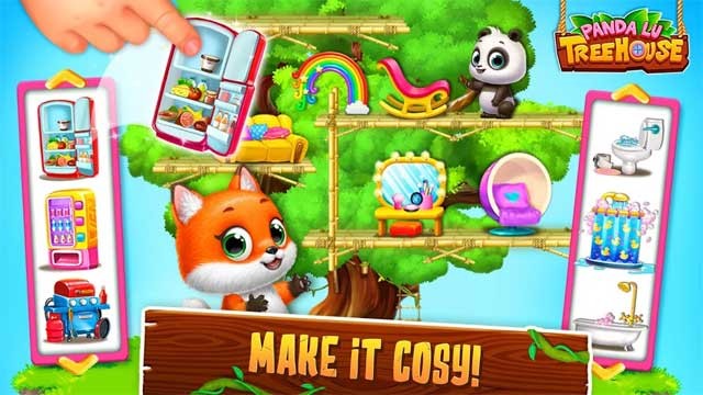 Thêm nhiều món đồ trang trí để ngôi nhà trên cây trở nên thật sống động