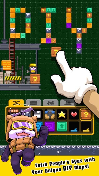 Panda Power cho phép người chơi tự tạo ra các bản đồ DIY của riêng mình