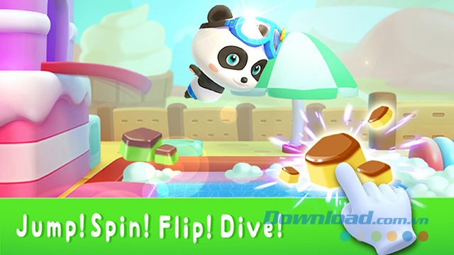 Nhảy cầu nghệ thuật đẹp mắt