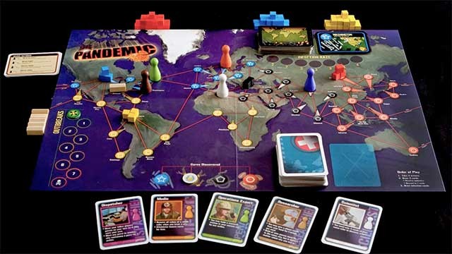 Pandemic là board game lấy chủ đề ngăn chặn dịch bệnh