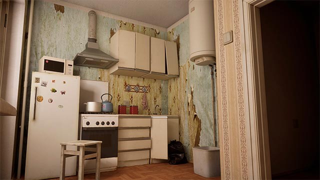 Trang trí nội thất cho căn hộ hậu Xô Viết trong game mô phỏng thư giãn Panelka