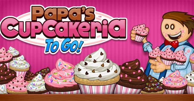 Game quản lý tiệm bánh cupcake thuộc vũ trụ Papa Louie - Papa's Cupcakeria To Go!