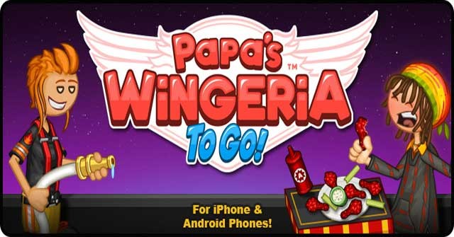 Papa's Wingeria To Go! cho Android là game quản lý tiệm gà rán hấp dẫn